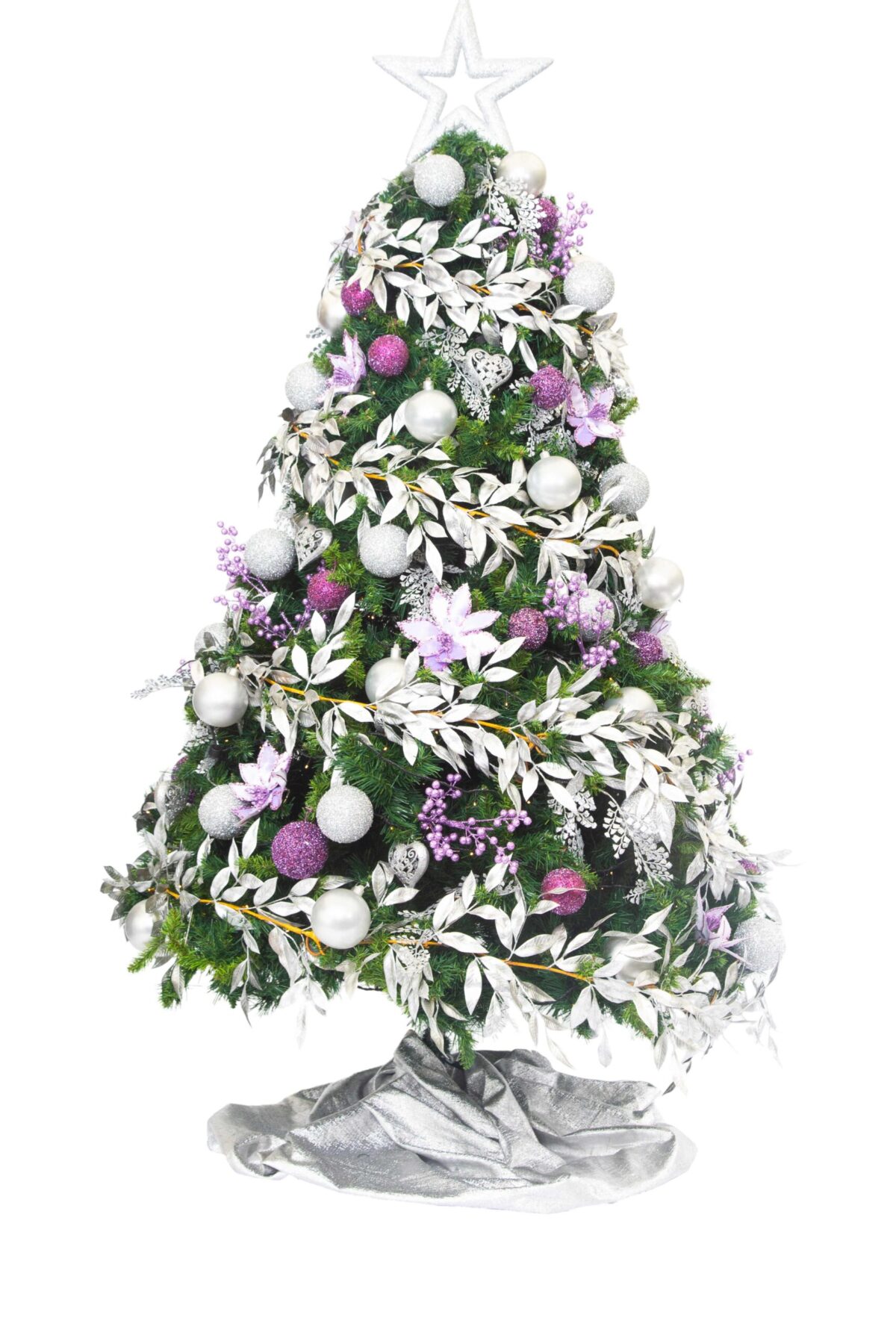 Artificial Christmas Tree - Lavendar Sparkle