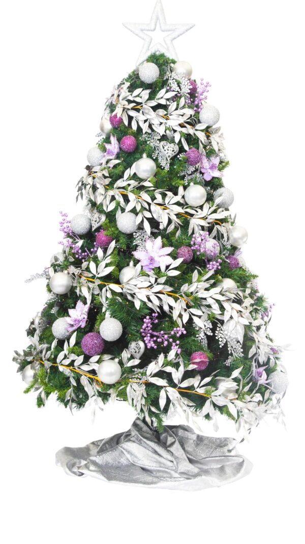 Artificial Christmas Tree - Lavendar Sparkle