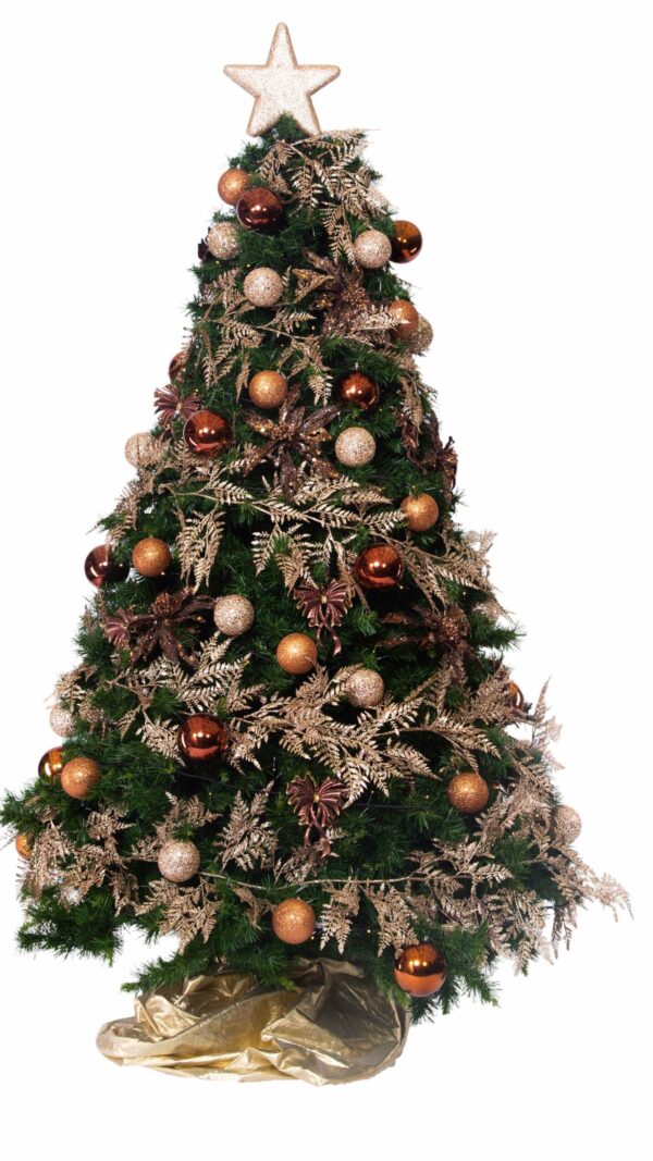 Artificial Christmas Tree - <br>Champagne and Chocolates