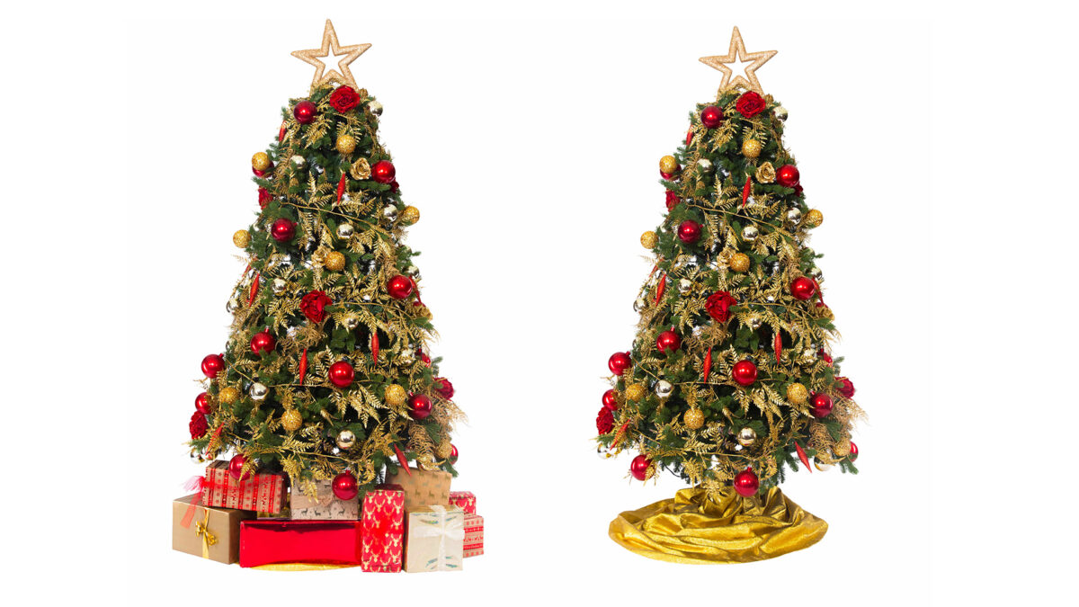 Artificial Christmas Tree with Parcels - Timeless Tradition - Image 5