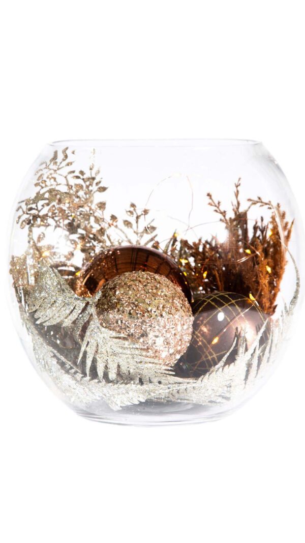 Christmas Bowl - Champagne and Chocolates