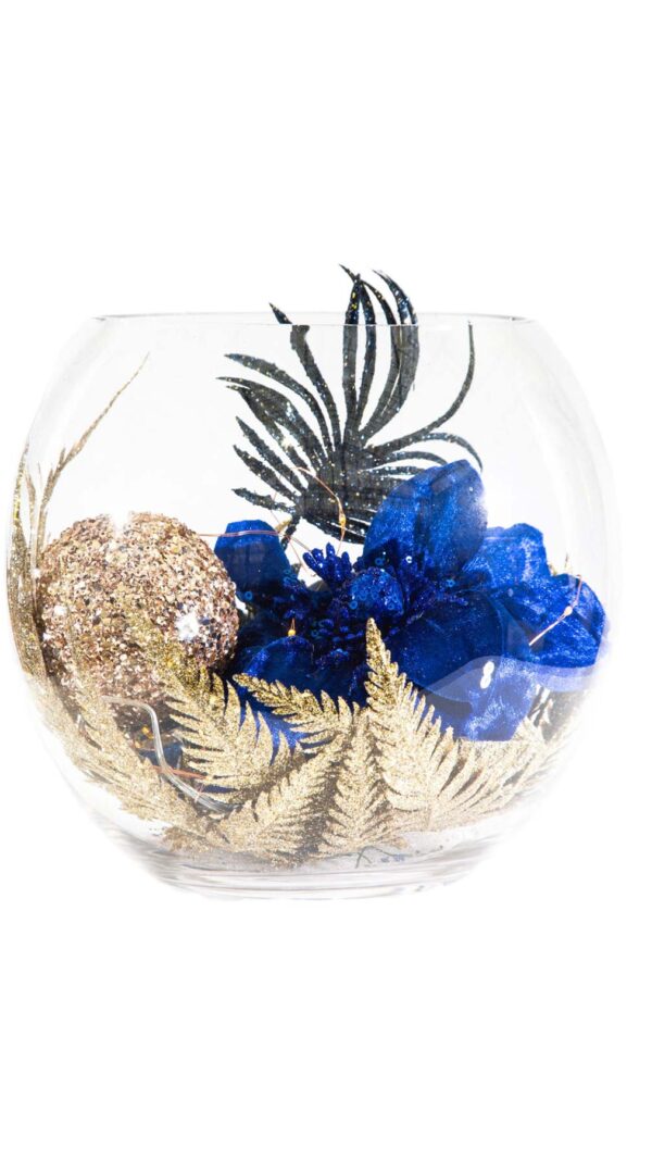 Christmas Bowl - Midnight Elegance