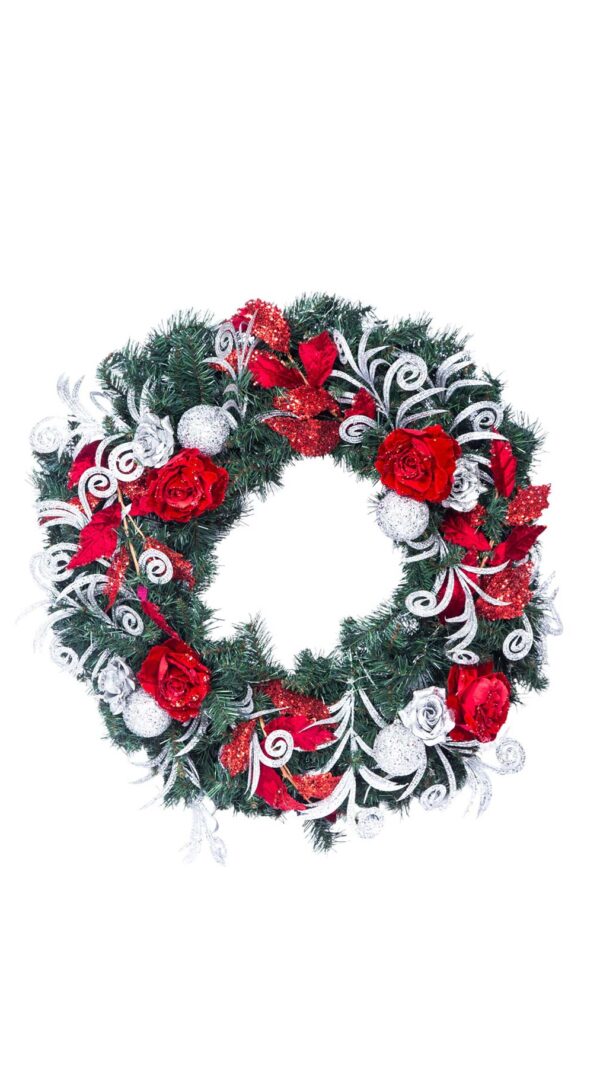 Wreath - Crimson Christmas