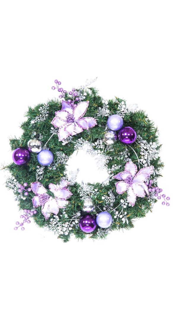 Wreath - Lavendar Sparkle