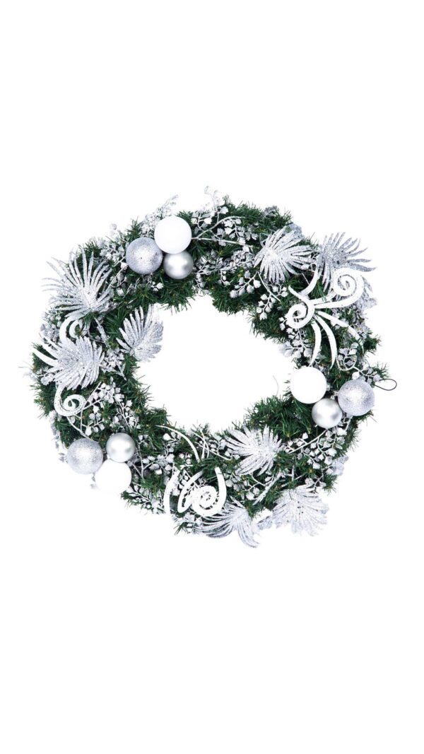 Wreath - Simply Silver